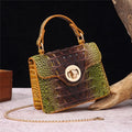 Trendy Crocodile Pattern Fashion Chain Messenger Bag