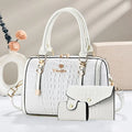High-quality crocodile pattern handbag large-capacity tote