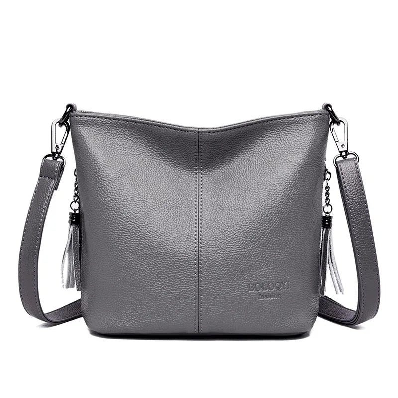 Crossbody Bags For Women Luxury Designer Handbag Leather Tassel Shoulder Bag