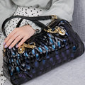 100% Cow Leather Bag Top Handle Large Capacity Shoulder Bag