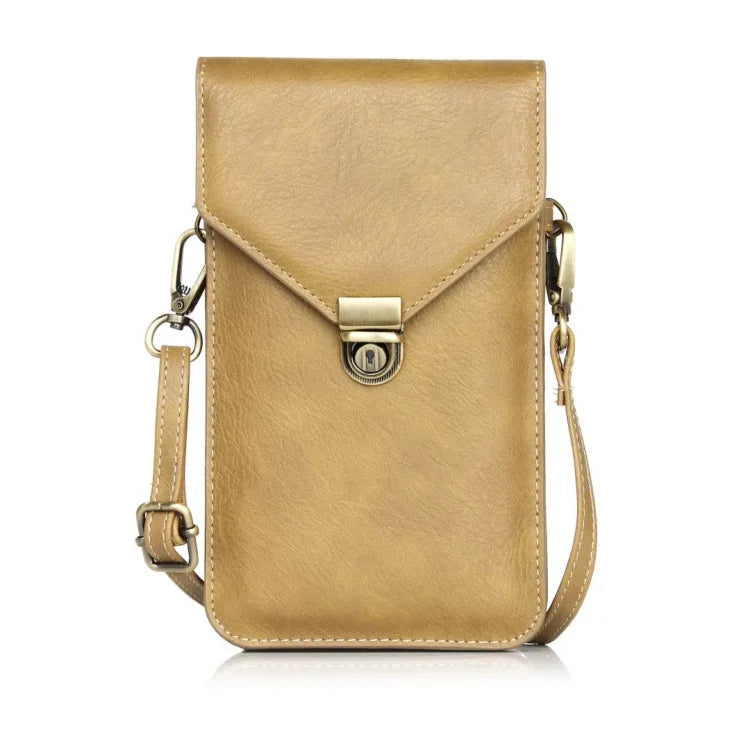 Universal Leather Case for iPhone Samsung Huawei Xiaomi Phone Pouch