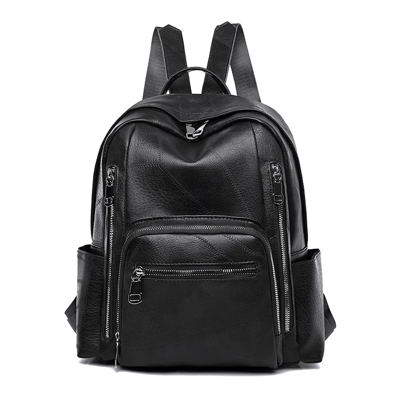 High Quality Leather Backpack School Bag Travel Backpack