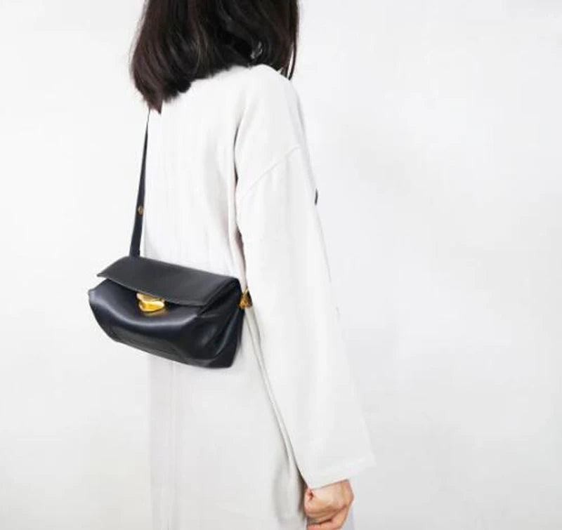 Leather Shoulder Crossbody Multi Pockets Adjustable Strap Purse Luxury Handbag