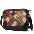 Genuine leather crossbody bag messenger handbag clutch