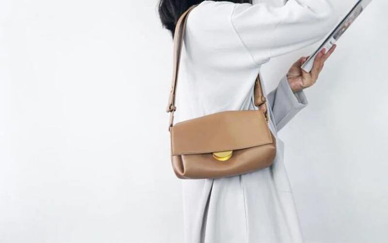 Leather Shoulder Crossbody Multi Pockets Adjustable Strap Purse Luxury Handbag