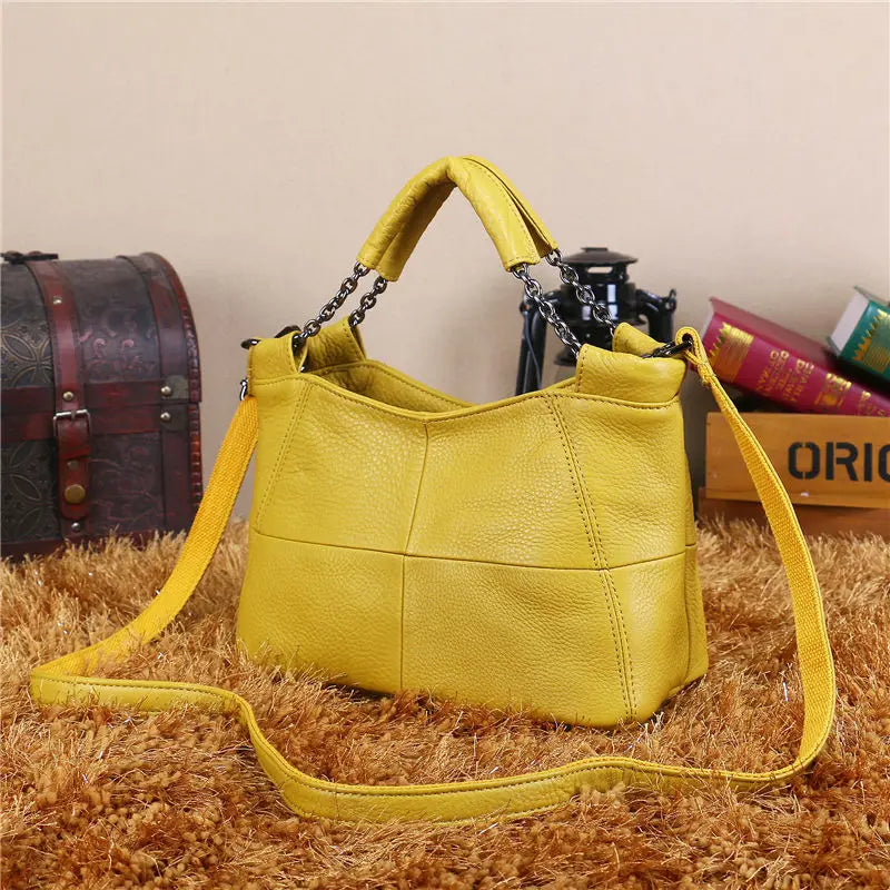 Genuine Leather Women's Handbag Shoulder Messenger Bag