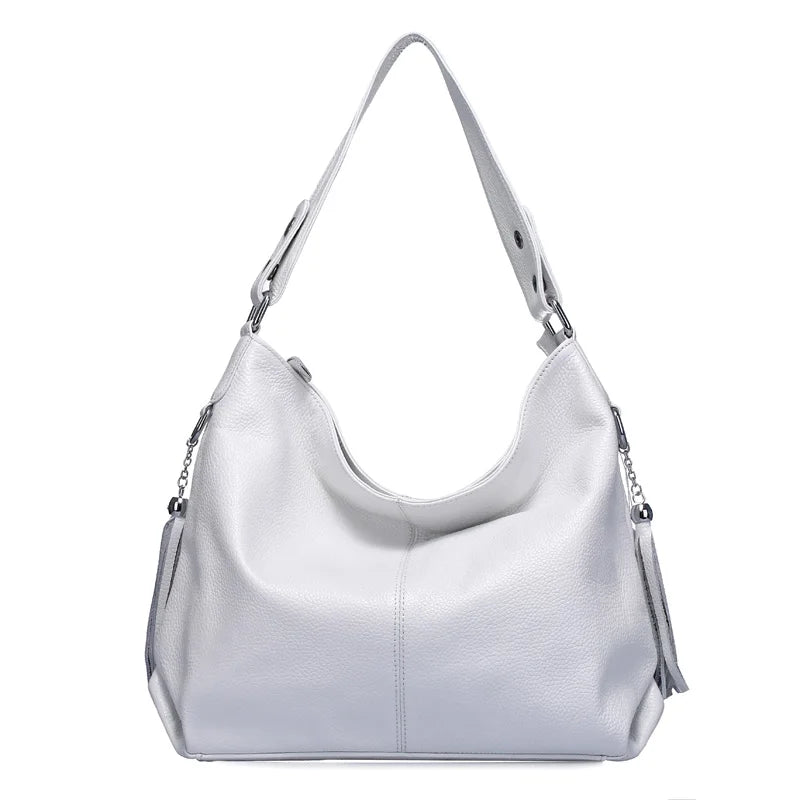 Fashionable Soft Real Genuine Leather Women Handbag