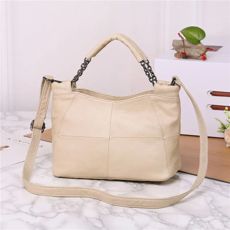 Genuine Leather Women's Handbag Shoulder Messenger Bag