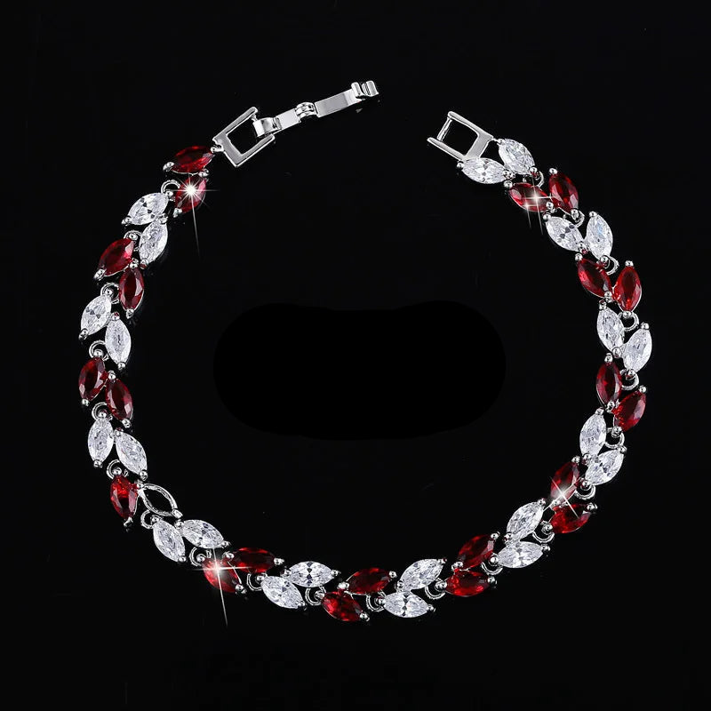 Beautiful Royal Blue Crystal Bracelets for Women Fashion Jewelry