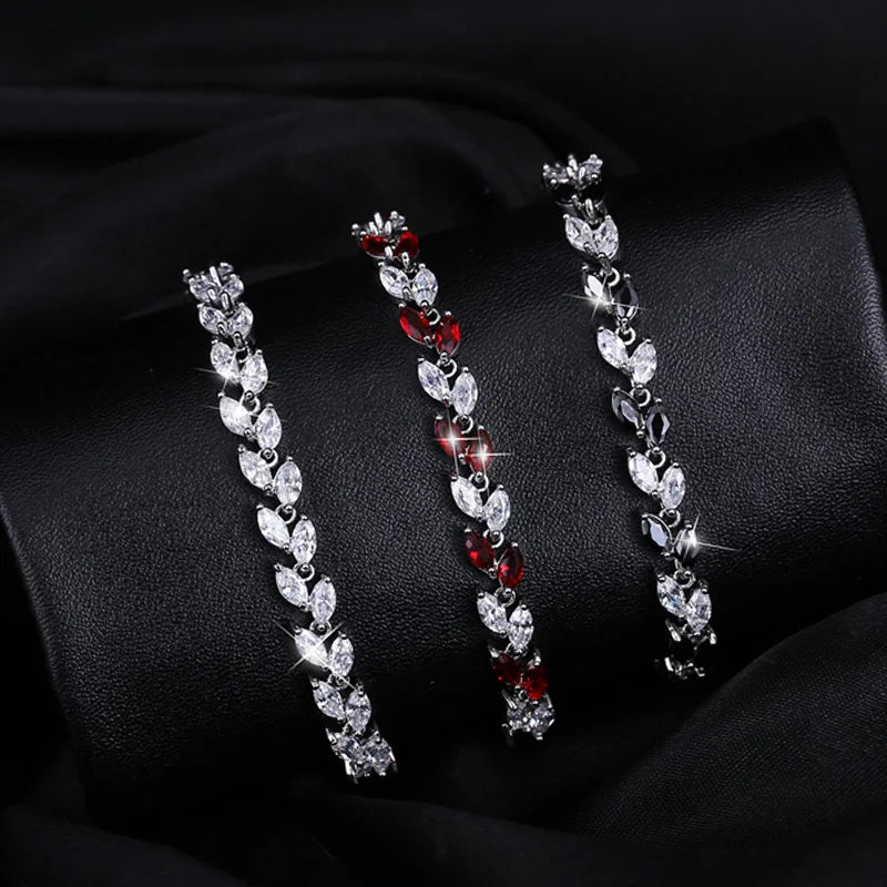 Beautiful Royal Blue Crystal Bracelets for Women Fashion Jewelry