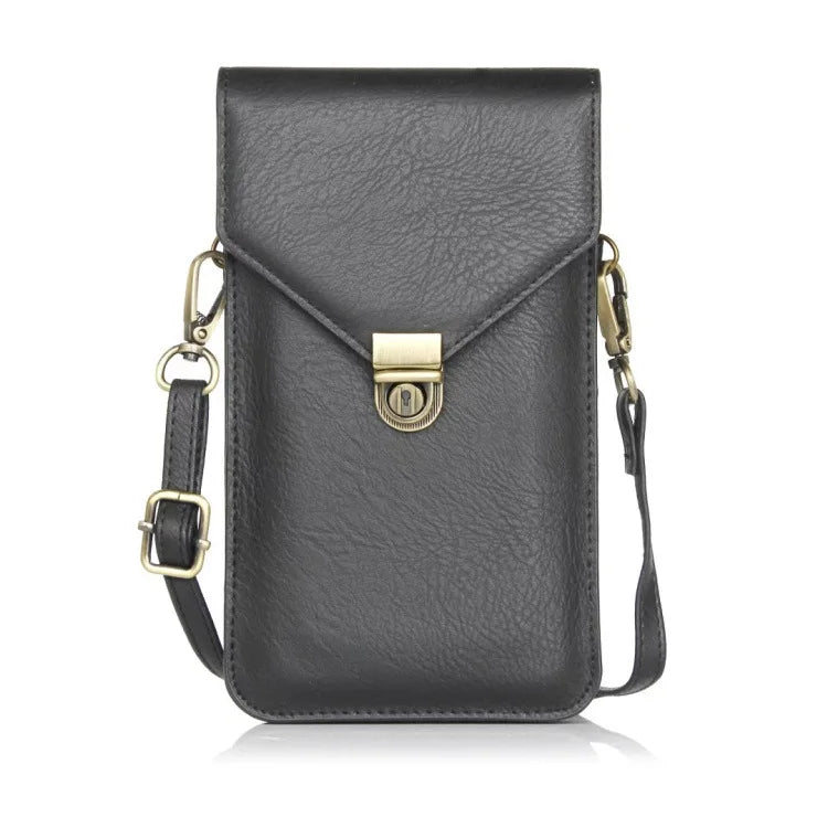 Universal Leather Case for iPhone Samsung Huawei Xiaomi Phone Pouch