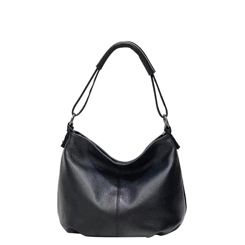 Genuine Leather Bag Soft Real Leather Shoulder Bag Casual Handbag Luxury Bag