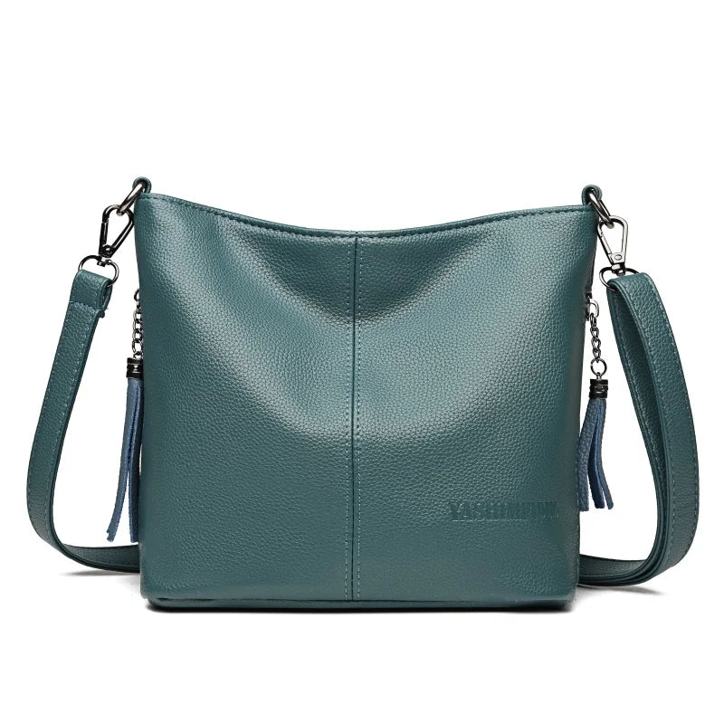 Crossbody Bags For Women Luxury Designer Handbag Leather Tassel Shoulder Bag