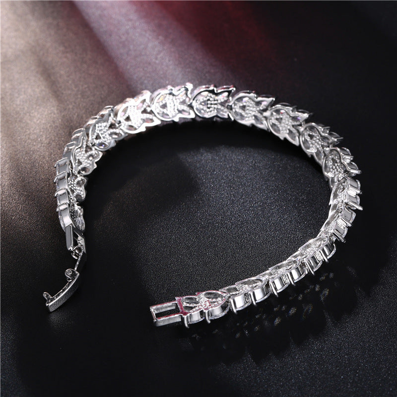 Willow Leaf Design Cross-border Explosive Bracelet Jewelry