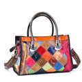 Trendy Snake Pattern Handmade Crossbody Handbags