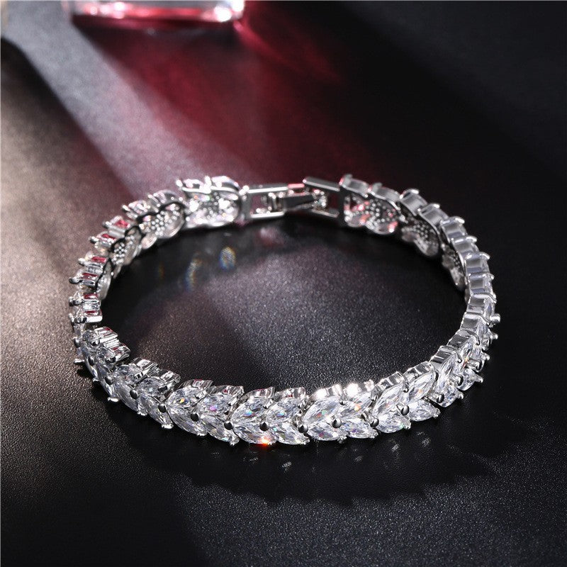 Willow Leaf Design Cross-border Explosive Bracelet Jewelry