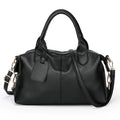 Soft PU Leather Shoulder Bag Casual Tote Bag For Women