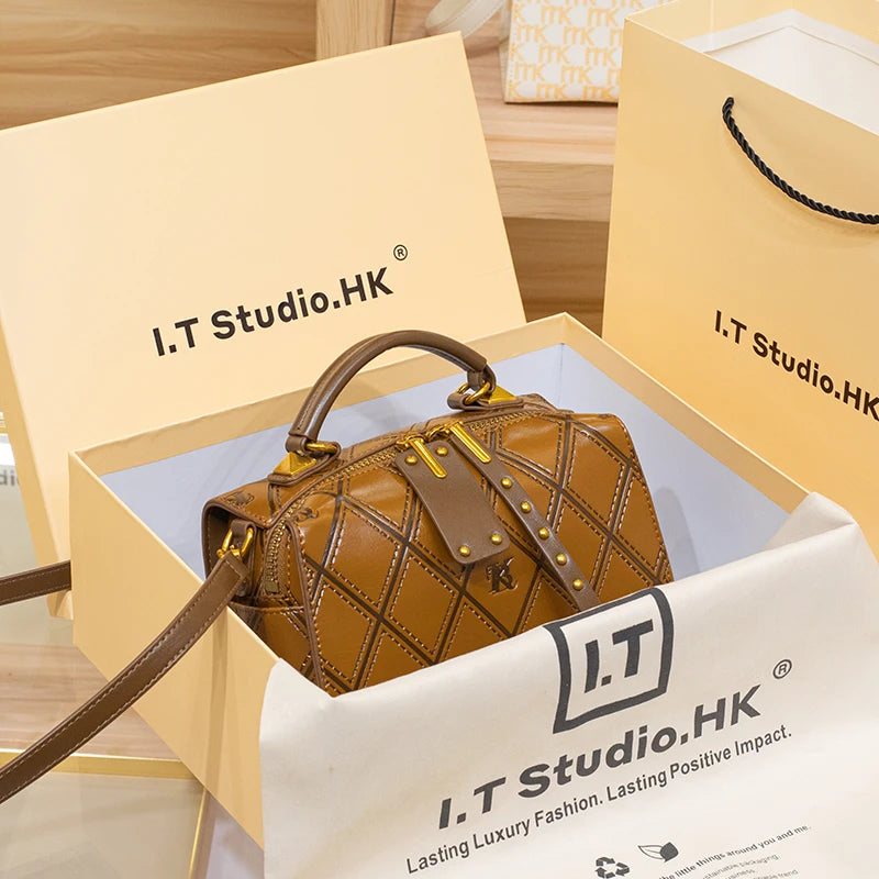 Light luxury brand women's handbag pillow crossbody bag