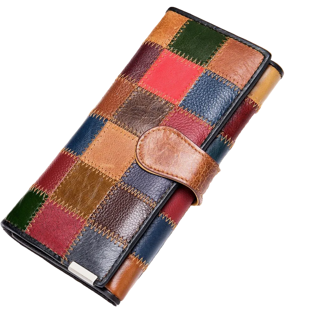 Clutch Bag Women's Leather Wallets Vintage Coin Wallet Women Purse