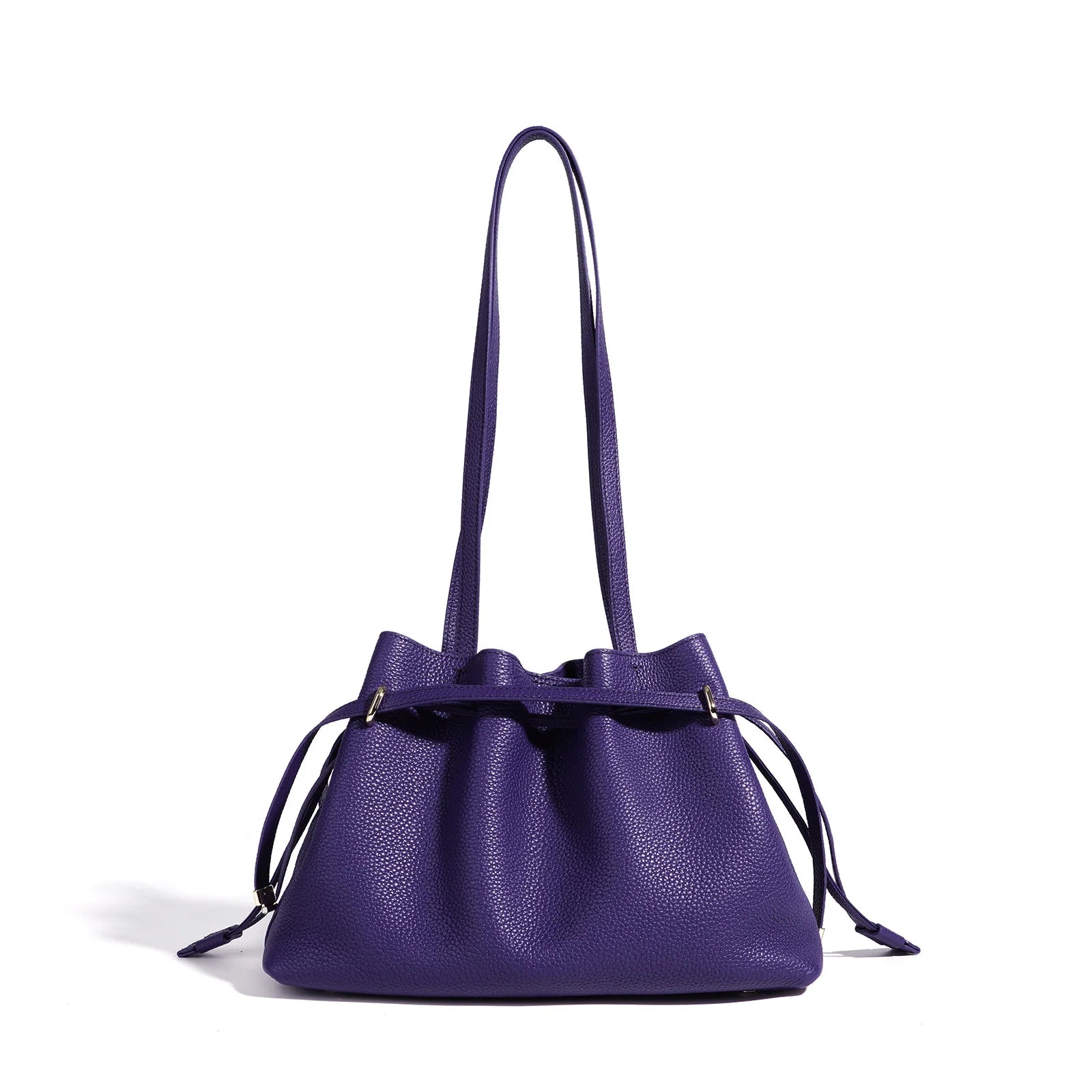 Genuine Leather Shoulder Bag Luxury Soft Retro Design