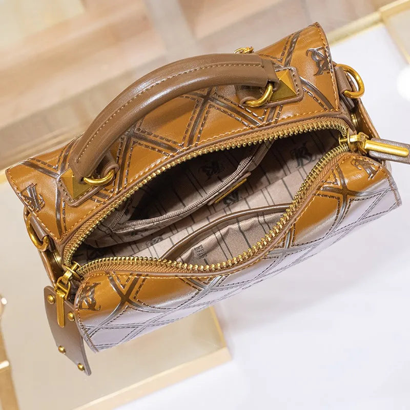 Light luxury brand women's handbag pillow crossbody bag