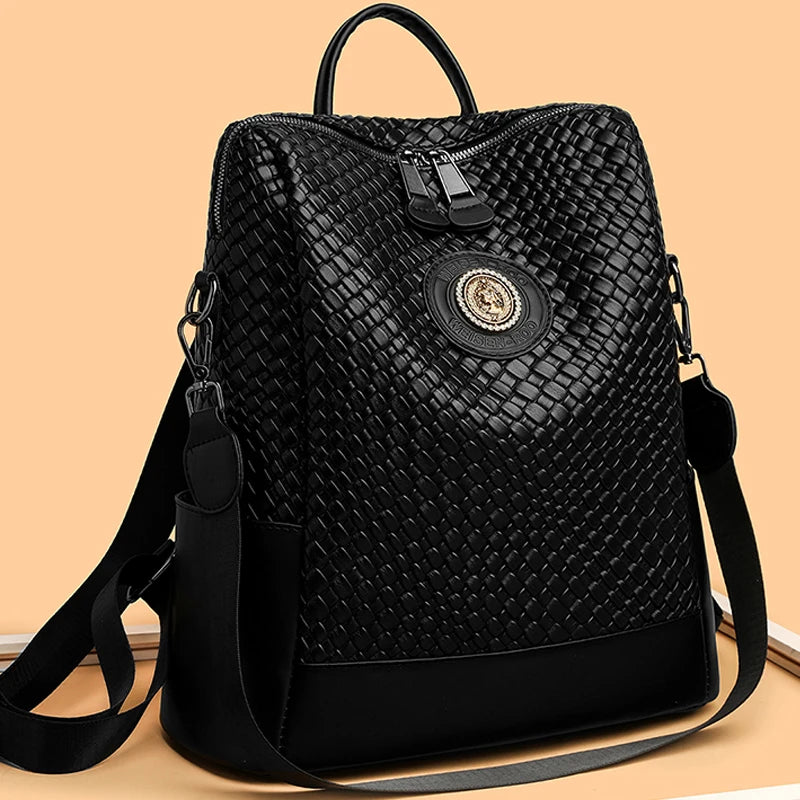 Luxury Women's Designer Brand Backpack Large Capacity Bag