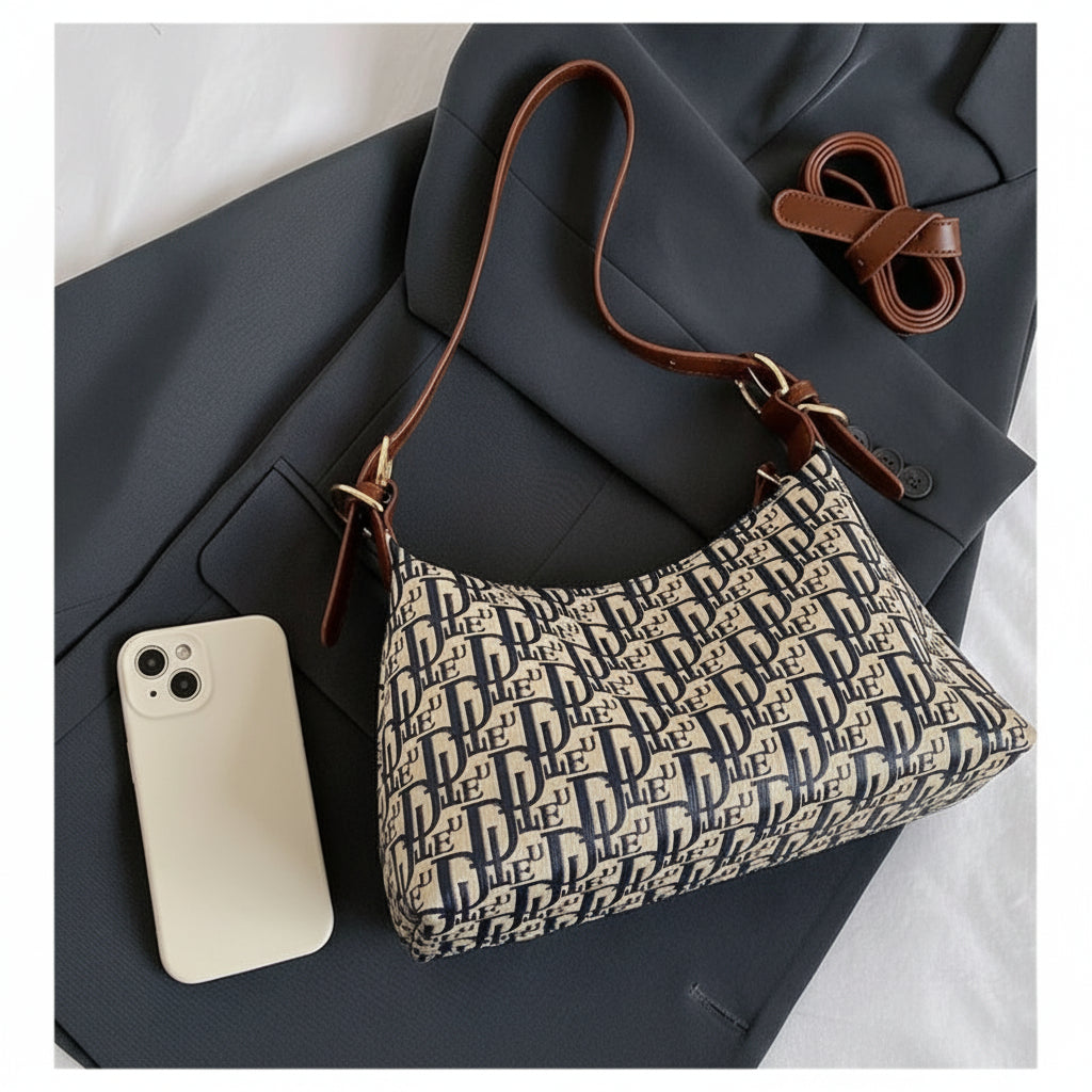 High-end atmospheric letter fashion messenger bag