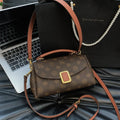 High-end bag for women stylish versatile fashionable printed floral pattern