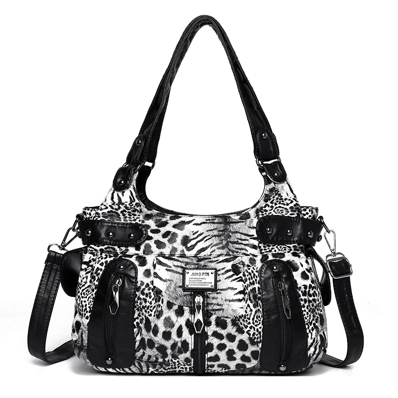 Luxury Handbags For Women Leopard Print Pattern Design Tote