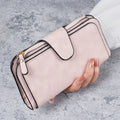 Long Women's Wallet Coin Purse Multi-color Card Slot Mobile Phone Bag Clutch