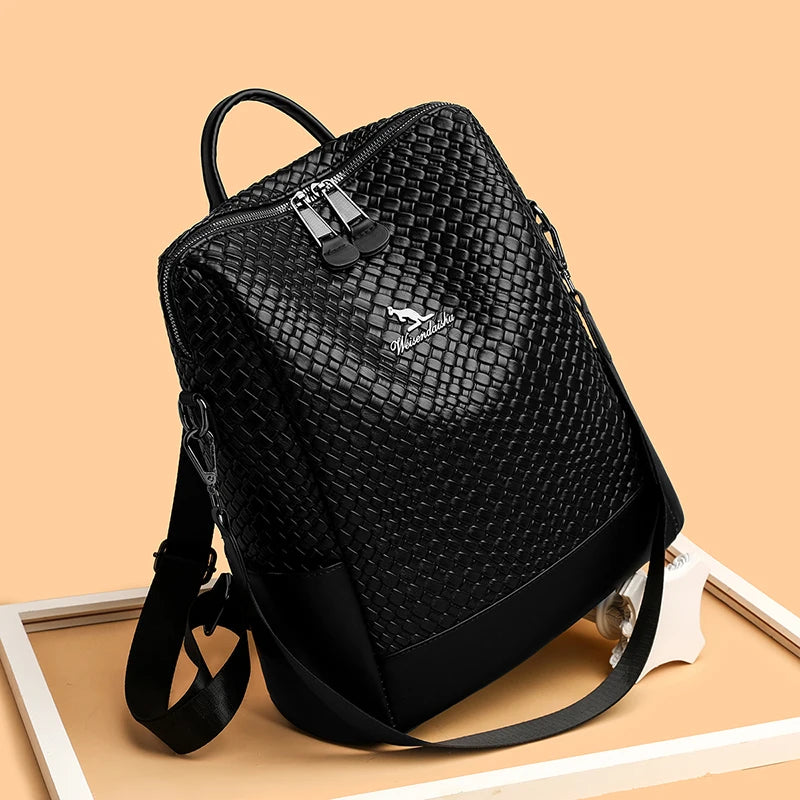 Luxury Women's Designer Brand Backpack Large Capacity Bag