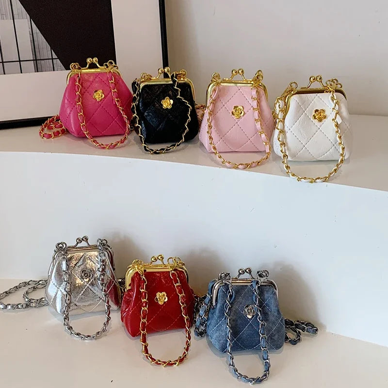 Super Mini Crossbody Bag Luxury Design Coin Purse