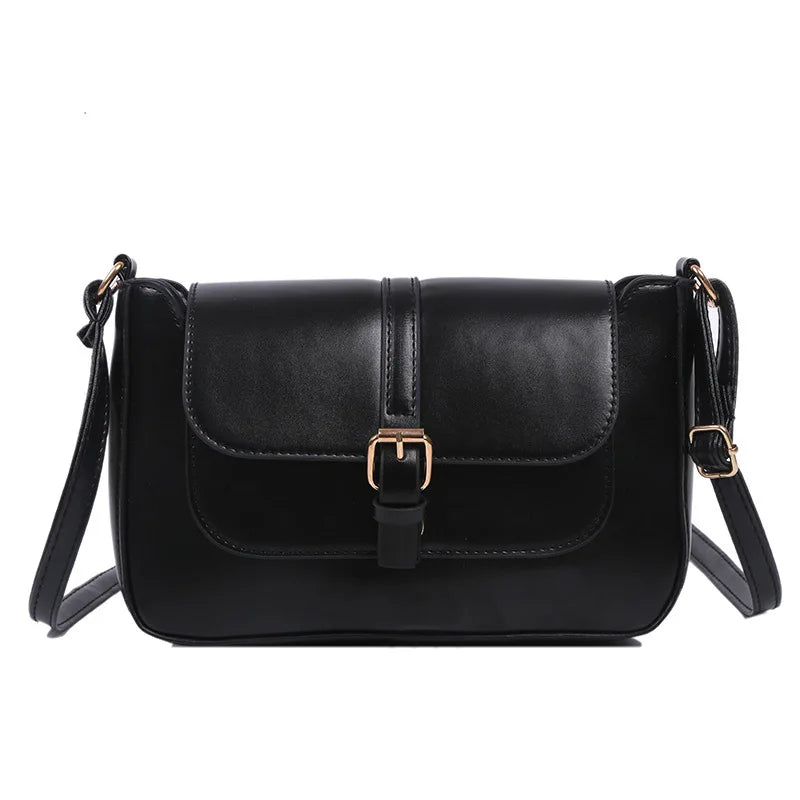 Vintage Shoulder Crossbody Bags PU Leather Trendy Fashion Handbags Retro Bag