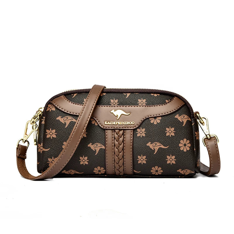 Top Quality Soft Leather Luxury Handbag Crossbody Bag