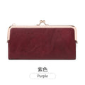 Multi Functional Long Wallet Vintage Clutch Coin Purse Card Holder Zipper Wallet