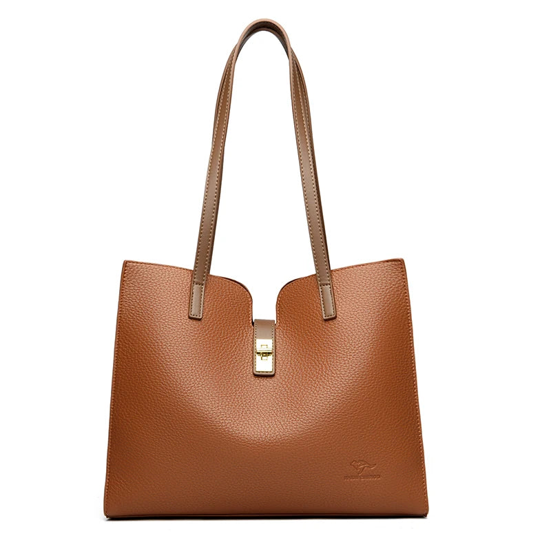 High Quality Soft Leather Handbag Luxury Designer Ladies Shoulder Crossbody Bag