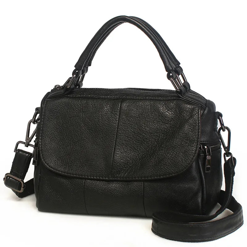 Natural Leather Handbags High Quality Shoulder Crossbody Bag