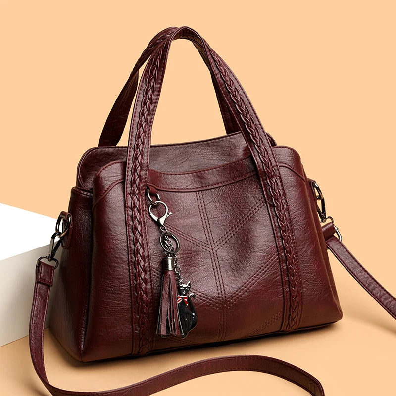 Luxury Handbags Women Leather Shoulder Bag Designer Ladies Crossbody Bag