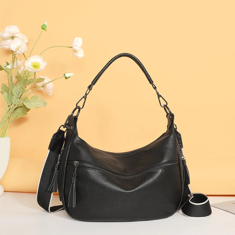 Genuine Leather High Quality Tote Bag Design