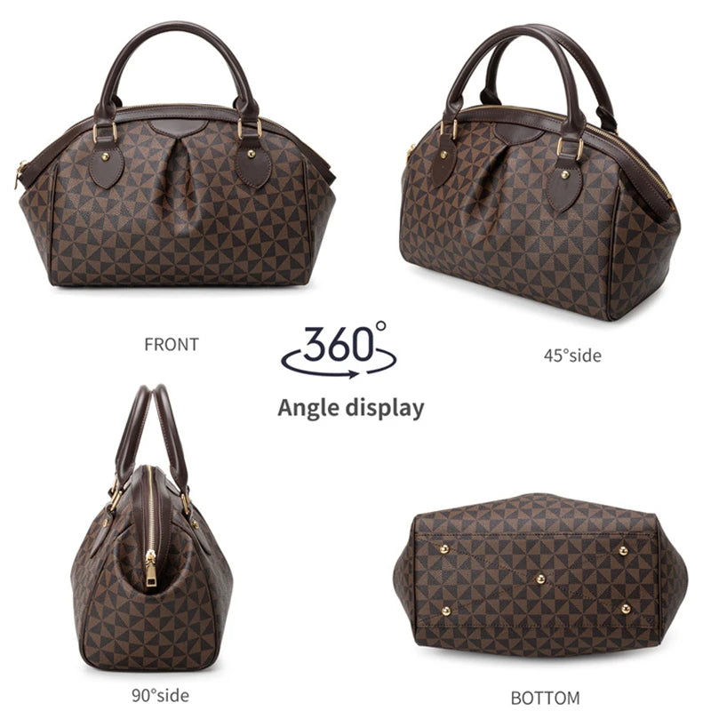 Fashionable Women's Bag Trend Brand Casual Versatile Shell Bag Large Capacity