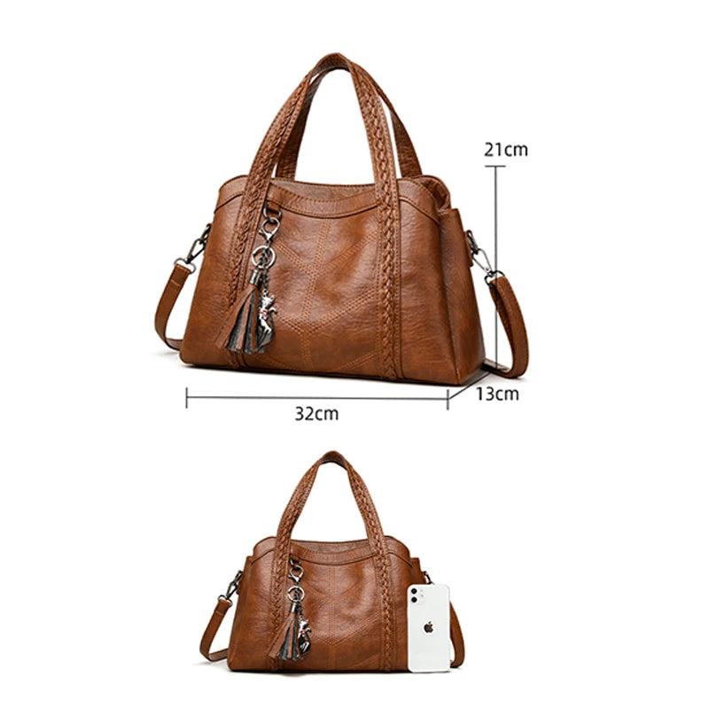 Luxury Handbags Women Leather Shoulder Bag Designer Ladies Crossbody Bag