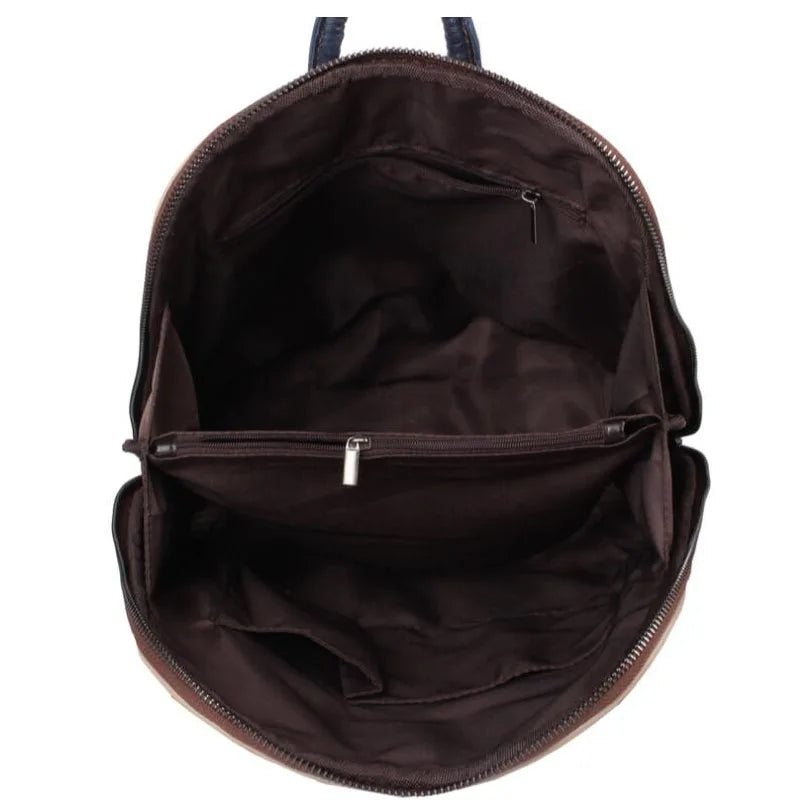 Backpack Crossbody Shoulder Bag Genuine Leather Rucksack