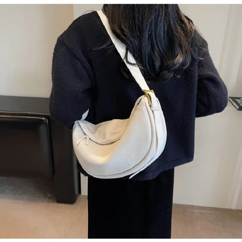 Fashionable Genuine leather Single-shoulder Crossbody Bag