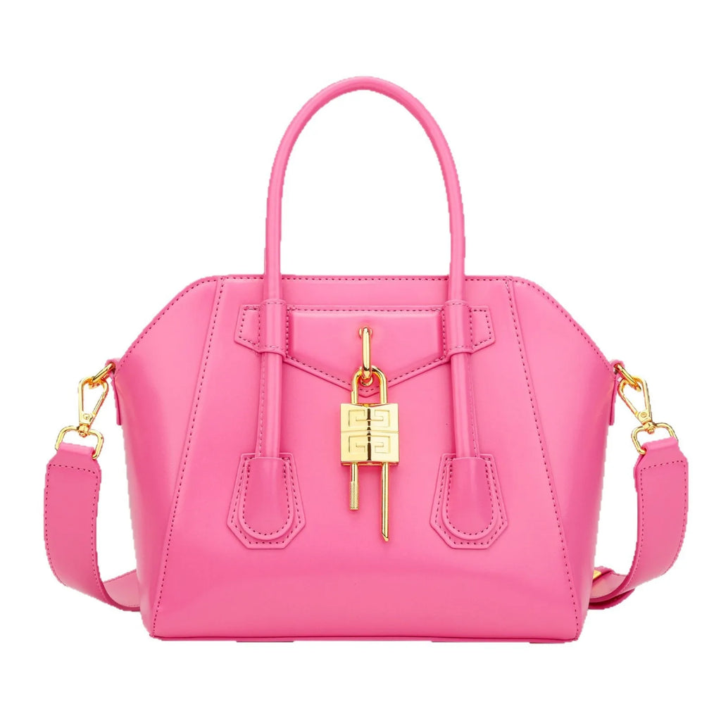 Elegant Solid Color High-End Fashion Luxury Messenger Tote