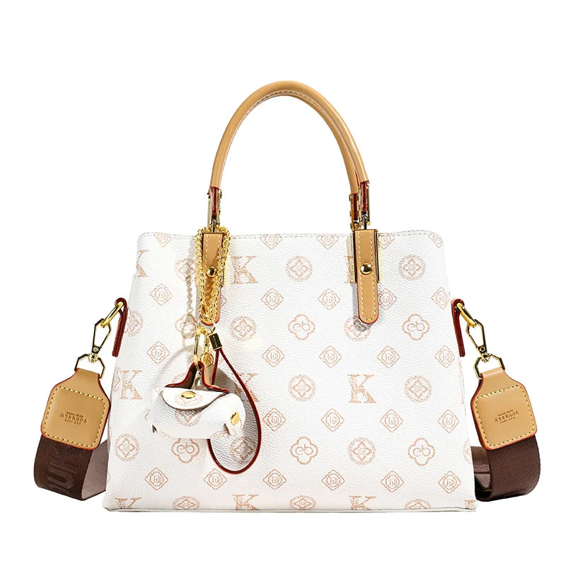 Fashionable Vintage Leather Bag Elegant Crossbody Bag