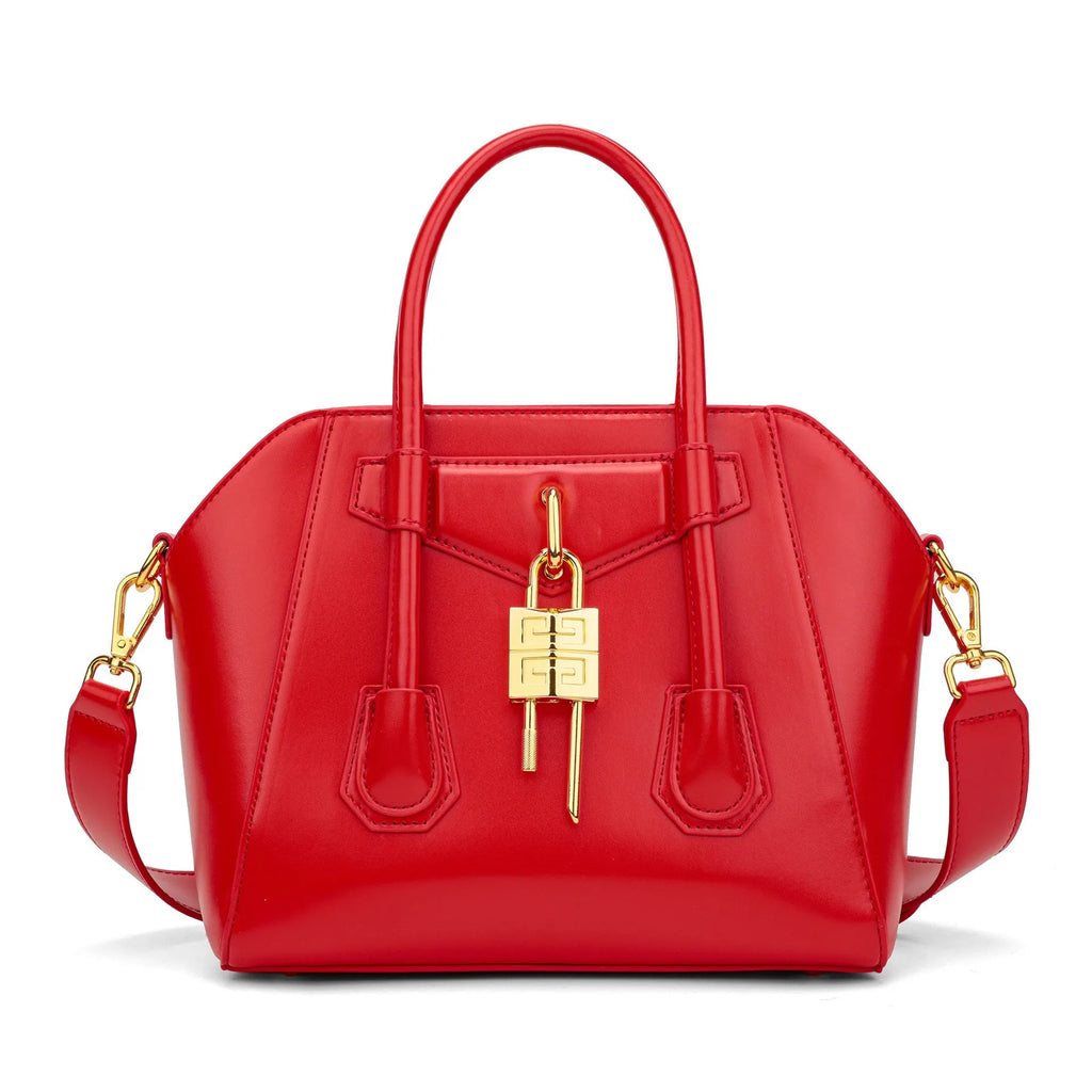 Elegant Solid Color High-End Fashion Luxury Messenger Tote