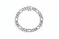 Full Inlaid Moissanite Tennis Bracelet S925 Sterling Silver 18K Gold Plated