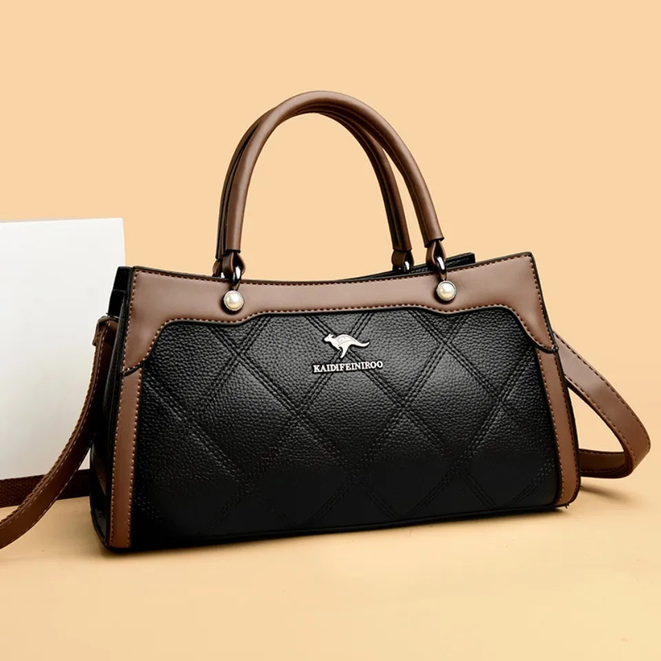 Top Quality Leather Hand Shoulder Bag for Women Luxury Handbag