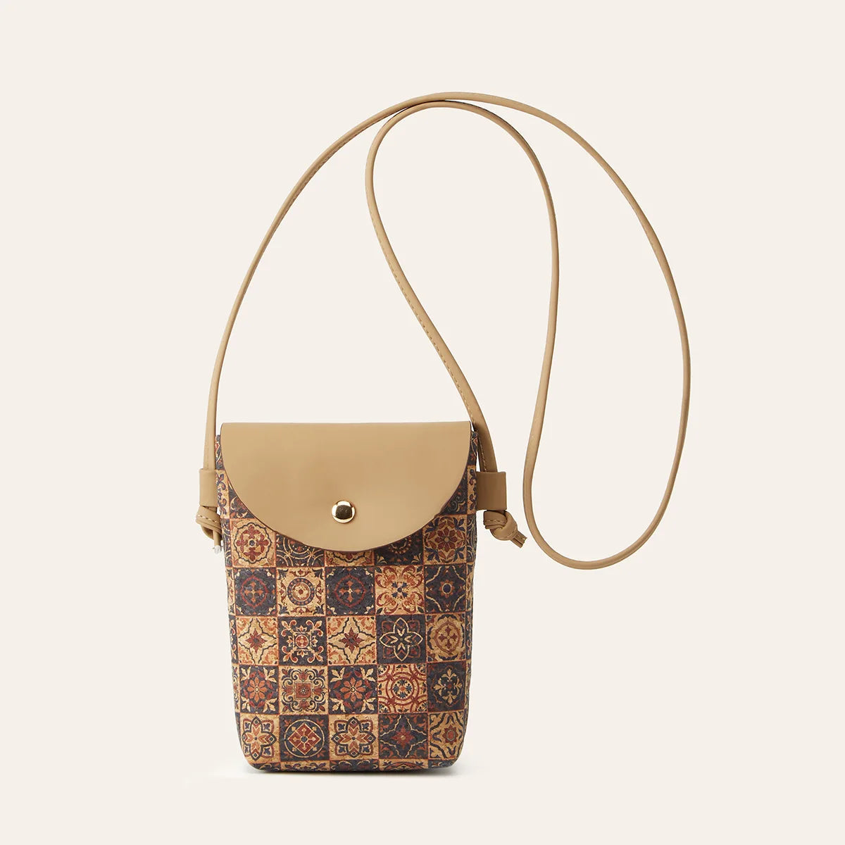 Multi-element Bark Style Mobile Phone Bag Fashion Style