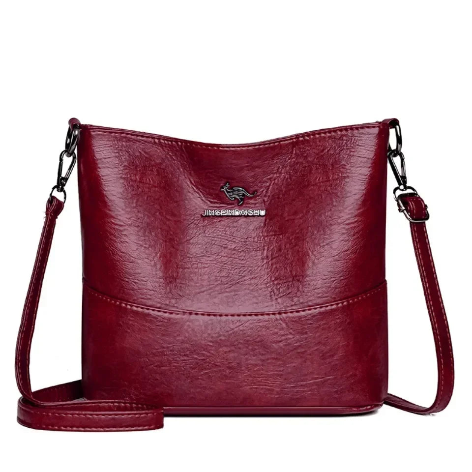 Soft Pu Leather Crossbody Bag Luxury Handbag
